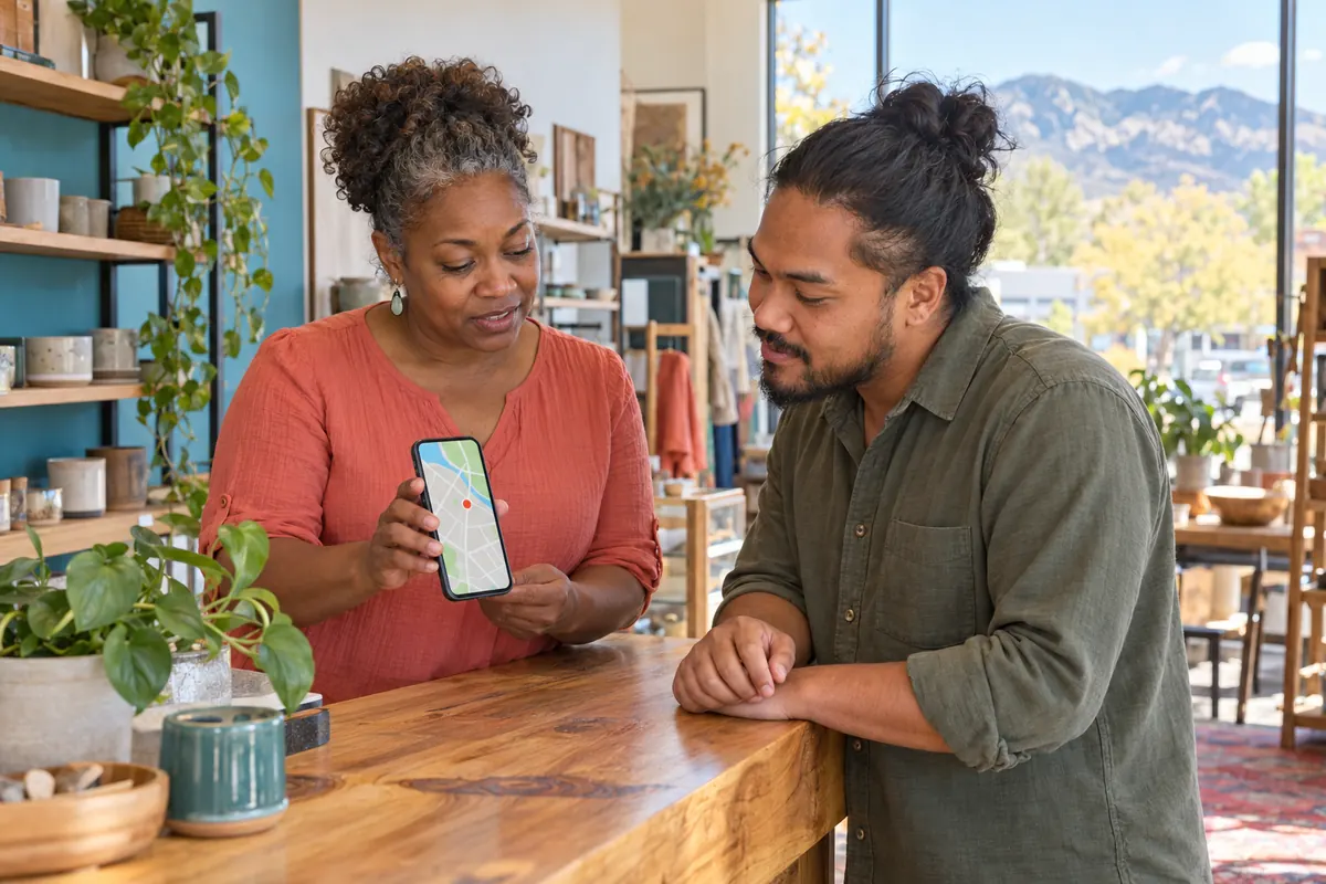 An SEO specialist working on Local SEO