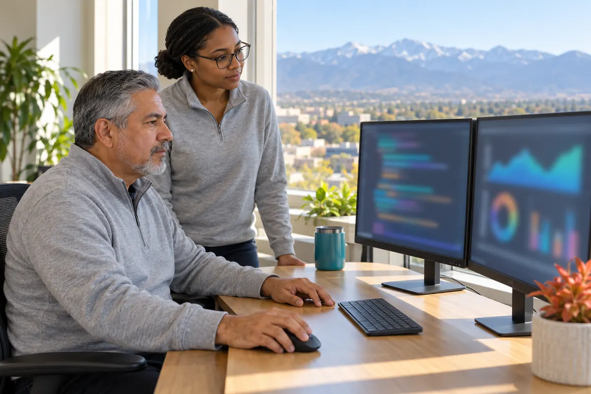 An SEO specialist working on Technical SEO